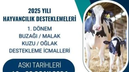 Karaman'da 2025 Yılı Hayvan Desteği Askı Listeleri Açıklandı