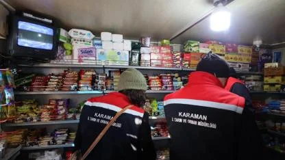 Karaman’da 2025’te 6 Bin 100 Gıda Denetimi Yapıldı  Denetim sayısı son üç yılda artış gösterdi