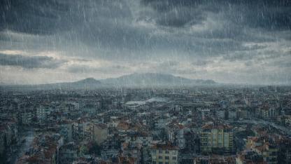Meteorolojinden Karaman İçin Gök Gürültülü Sağanak Yağış Uyarısı