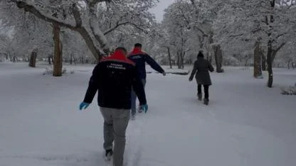 Karaman'da Yaban Hayvanları İçin Doğaya Yem Bırakıldı