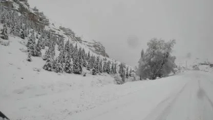 Karaman’da Yoğun Kar Yağışı İki İlçede Etkili Oldu. Bazı Yollar Ulaşıma Kapandı