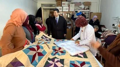 Kaymakam Çam’dan Halk Eğitim Merkezi Kurslarına Ziyaret