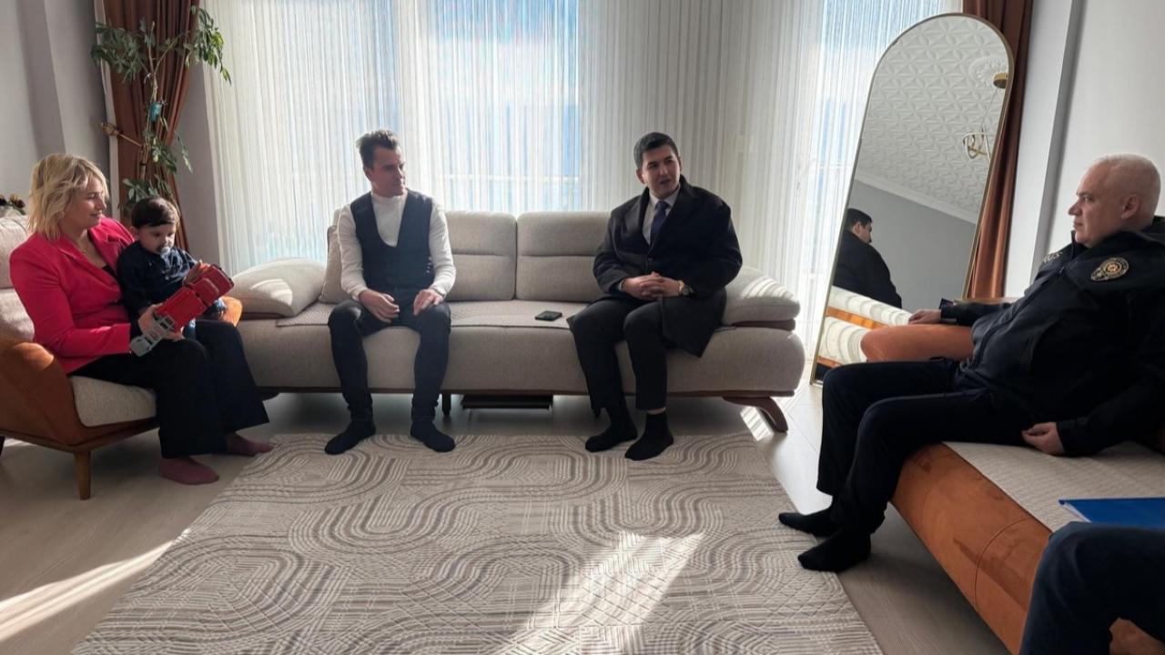 Kaymakam Çam’dan Şehit Ailesi ve Gazilere Ziyaret