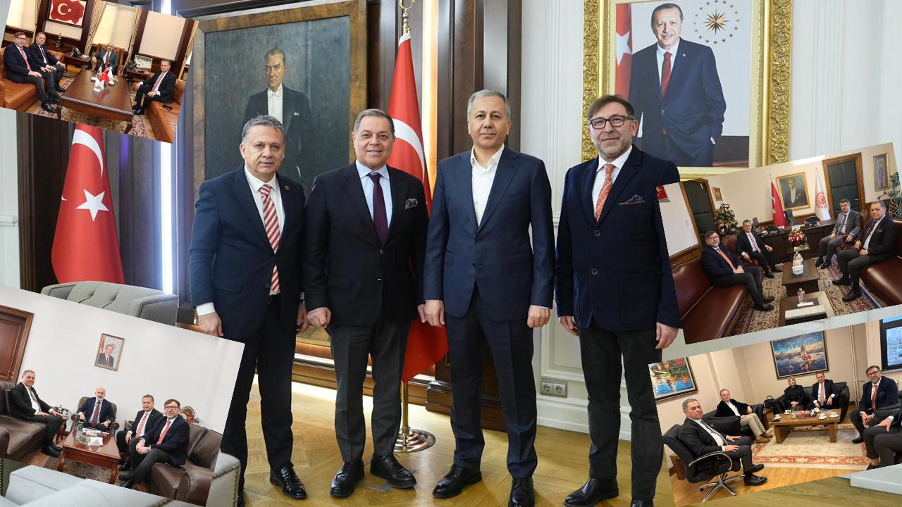 KGK Heyetinden Ankara’da Üst Düzey Ziyaret Turu