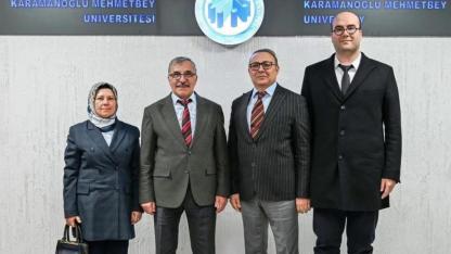 KMÜ Rektörü Prof. Dr. Mehmet Gavgalı’ya Ziyaret