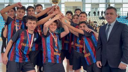 Okullararası Gençler Futsal İl Birinciliği Müsabakaları Tamamlandı