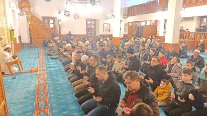 Ermenek'te Yılın İlk Gününde Sabah Namazı Buluşması Düzenlendi