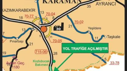 Sertavul Geçidi Tüm Araçlar İçin Trafiğe Açıldı