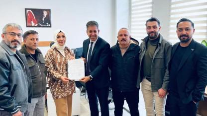 Başkan Pekoğlu Mazbatasını Aldı