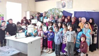 Öğrencilerin Yürüttüğü Gönüllülük Projesi Güldere’de Hayata Geçirildi