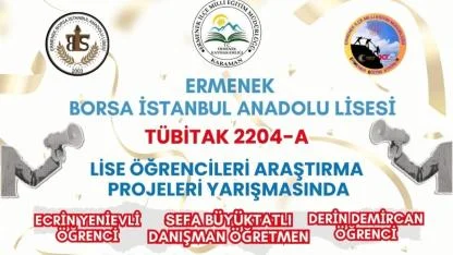 Ermenek Borsa İstanbul Anadolu Lisesinden Büyük Başarı