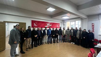 Saadet Partisi Karaman İl Başkanı Aktaş Basınla Buluştu