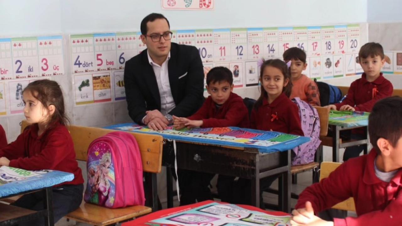 Sarıveliler Kaymakamı Avcı’dan Okul Ziyareti