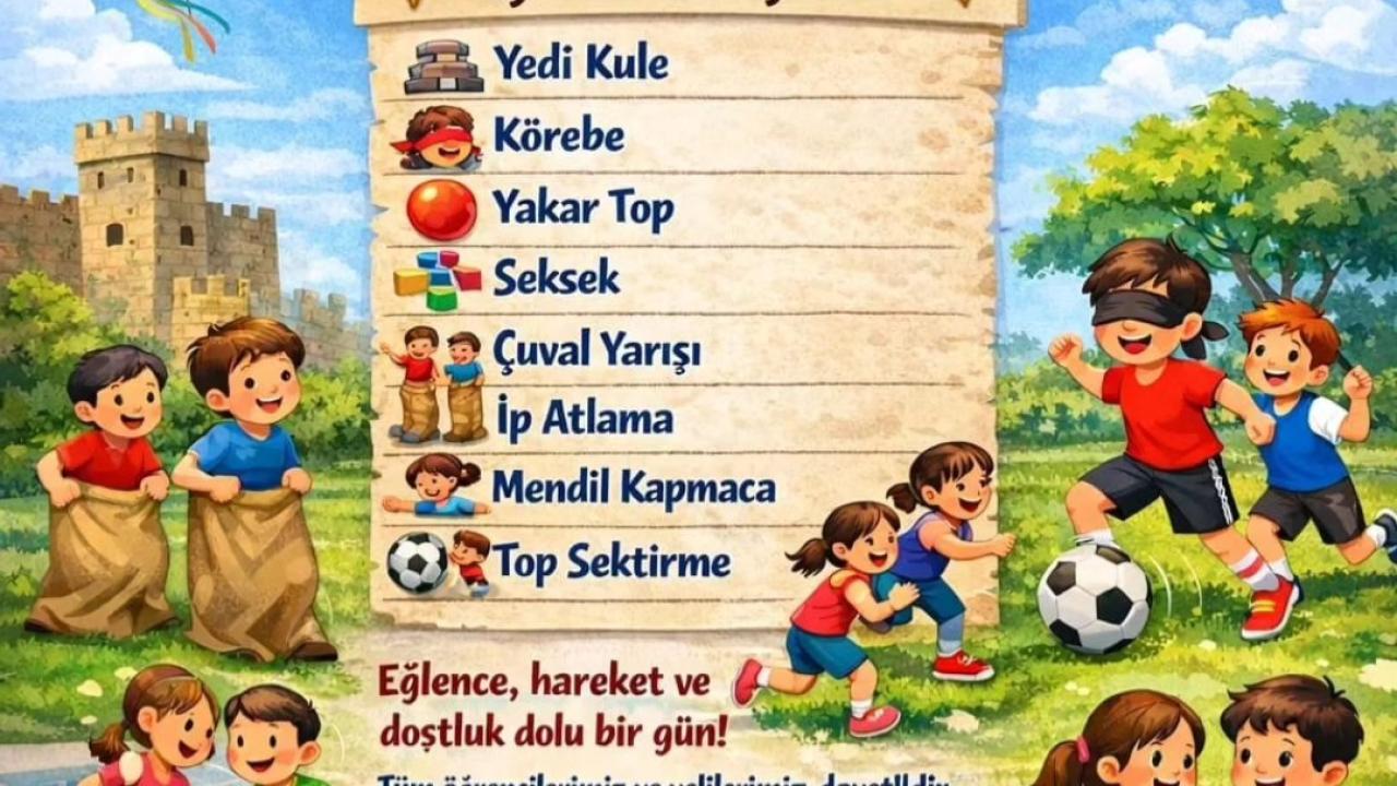 Sarıveliler’de İlkokullar Arası Geleneksel Oyunlar Etkinliği Düzenlenecek