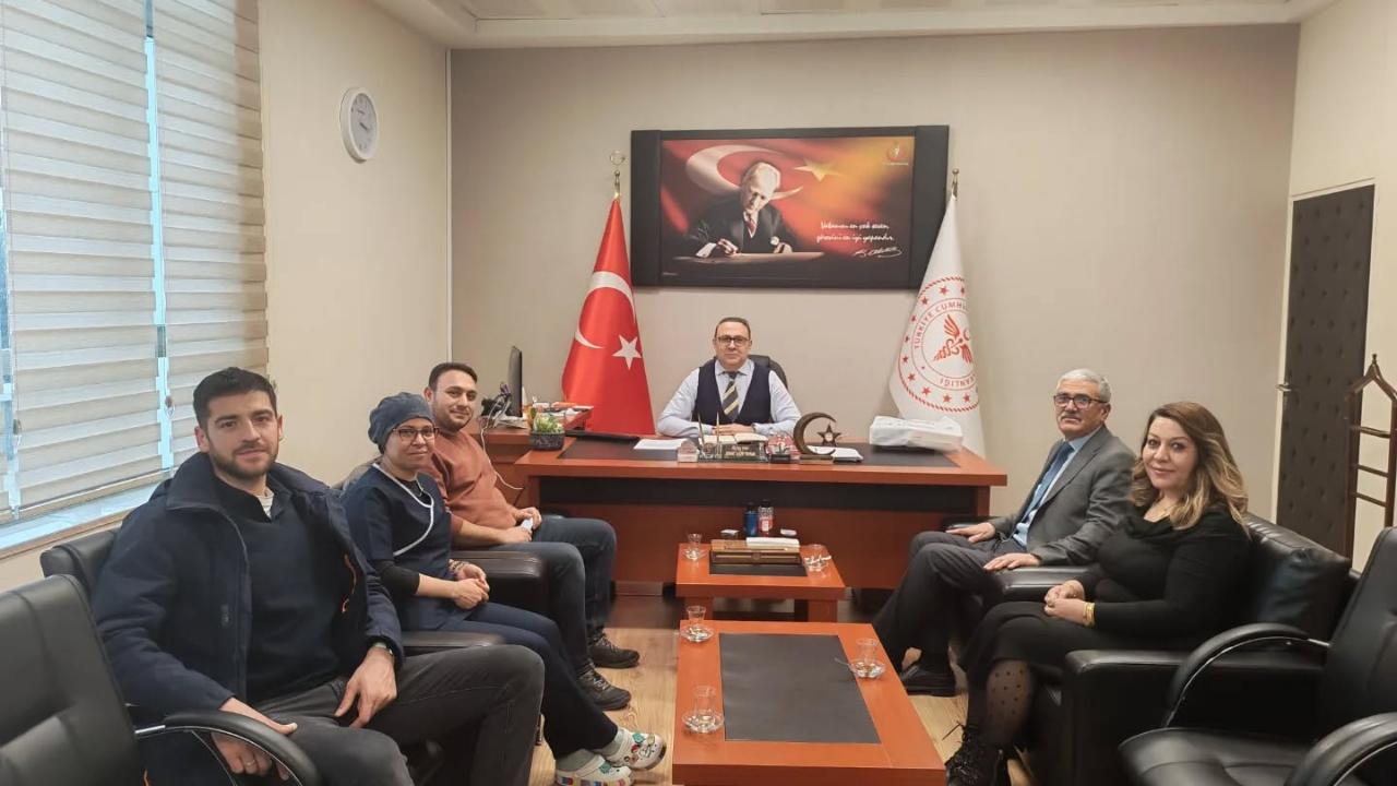 Sendika Temsilcilerinden Başhekim Toprak’a ziyaret