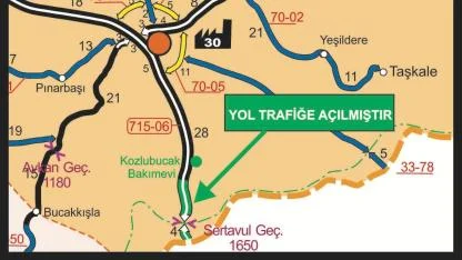 Sertavul Geçidi Tüm Araçlar İçin Trafiğe Açıldı