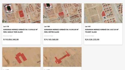 TOKİ, Karaman Dahil 29 İlde 244 Arsayı Açık Artırmayla Satacak