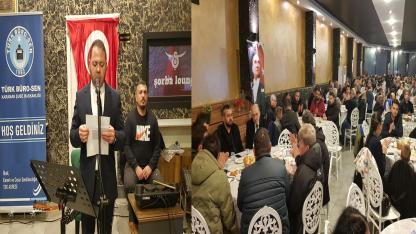 Türk Büro-Sen Geleneksel Arabaşı Gecesi Büyük İlgi Gördü