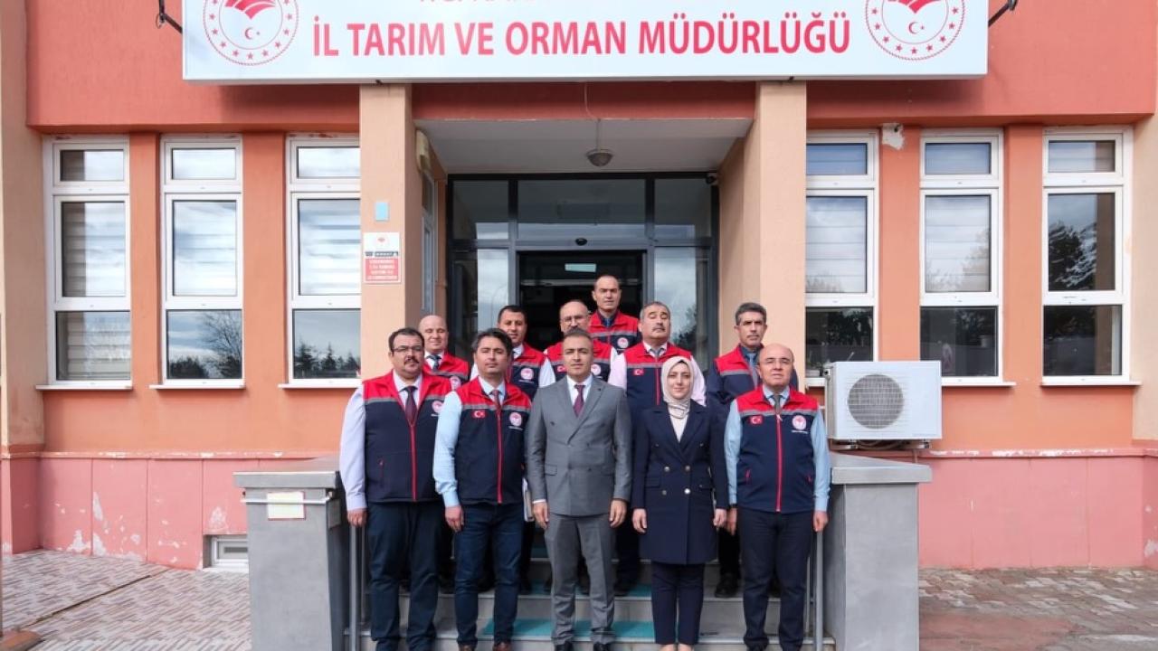 Vali Çiçek, İl Tarım ve Orman Müdürlüğünü Ziyaret Etti