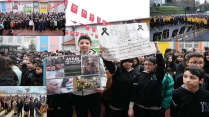 6 Şubat Depreminde Hayatlarını Kaybedenler İçin Bir Dakikalık Saygı Duruşu