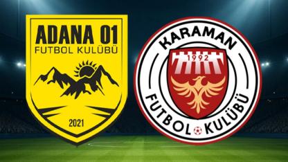 Adana 01 FK-Karaman FK maçında Baydar düdük çalacak