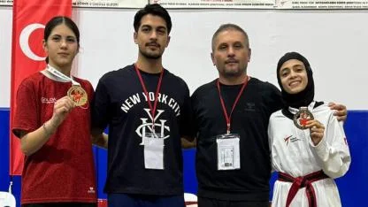 Arısoy ve Sarıtaş’tan Çifte Altın Madalya