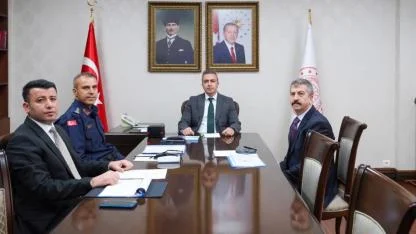 Düzensiz göçle mücadele kapsamında alınacak tedbirler görüşüldü