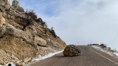Ermenek ve Başyayla'da  Kaya Kopması Afet Kararlarını Yeniden Gündeme Taşıdı
