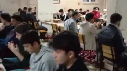 GSB Yurtlarında Kalan Öğrencilerden Manevi Buluşma