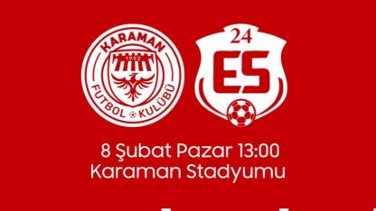 Karaman FK – 24 Erzincanspor Maçında Kadın ve Öğrencilere Ücretsiz Bilet