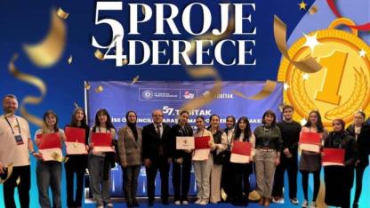 Karaman TÜBİTAK 2204-A Projelerinde Türkiye Finalinde