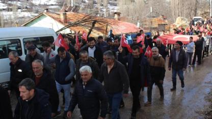 Karaman'da Bayrağa Saygı Yürüyüşü Düzenlendi