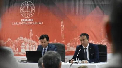 Karaman'da Okul Müdürleri Eğitim Gündemiyle Toplandı