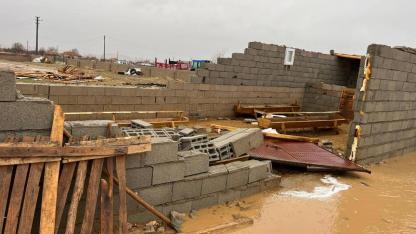 Karaman’da Şiddetli Fırtına Tarım Alanlarını Vurdu: Ağıllar ve Seralar Zarar Gördü