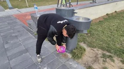 Karaman'da Ülkü Ocakları Sokak Hayvanlarına Mama Bıraktı