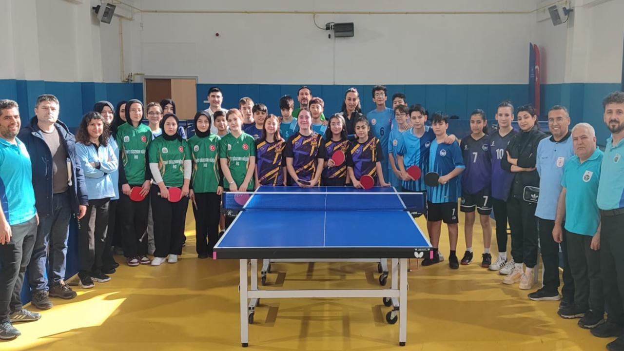 Karaman’da Yıldızlar Masa Tenisi Müsabakaları Tamamlandı