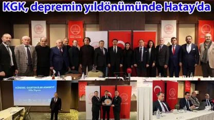 KGK, depremin yıldönümünde Hatay’da