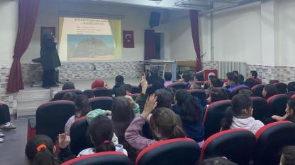 Öğrencilere Biyoçeşitlilik Konusunda Eğitim Verildi