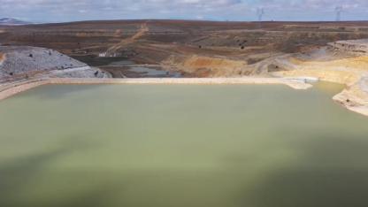 Taşkale Göleti Taşmaya Devam Ediyor