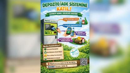 TOKİ Anadolu Lisesi’nde “Depozito Bilinci ile Temiz Gelecek” Projesi Başlatıldı