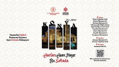 Vakıflar Konya Bölge Müdürlüğü Ramazan Boyu İftar Sofrası Kuracak