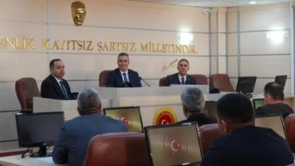 Vali Çiçek İl Genel Meclisi’ni Ziyaret Etti