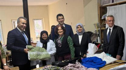 Vali Çiçek, Kazancı Beldesini Ziyaret Etti