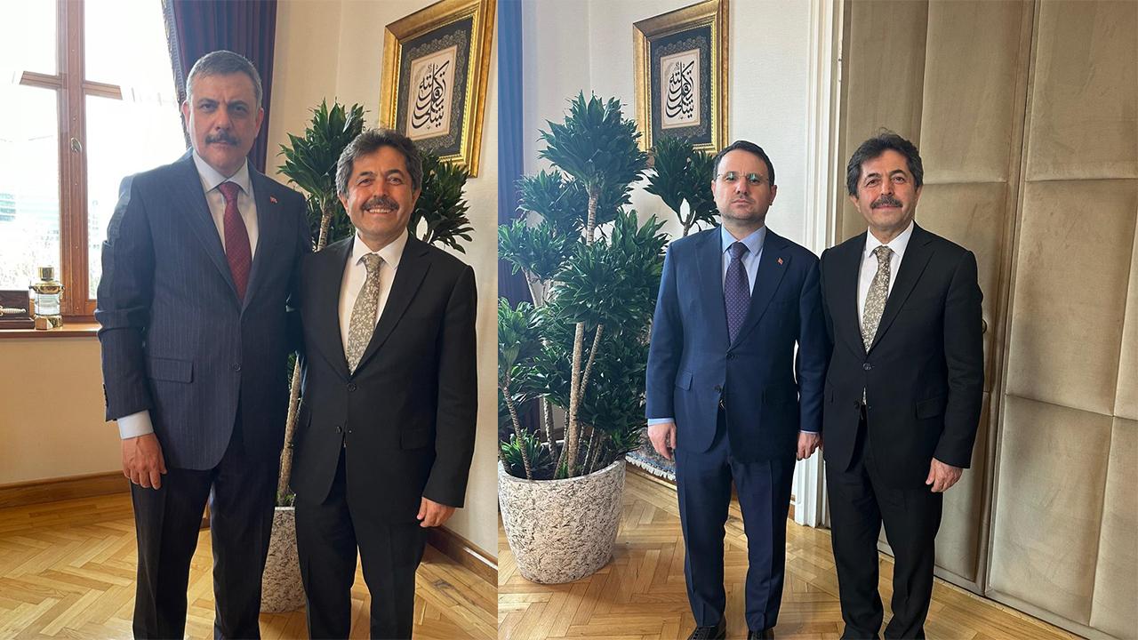 Vekil Sağlam’dan Yeni Bakanlara Hayırlı Olsun Ziyareti