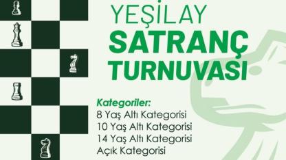 Yeşilay Satranç Turnuvası Düzenlenecek