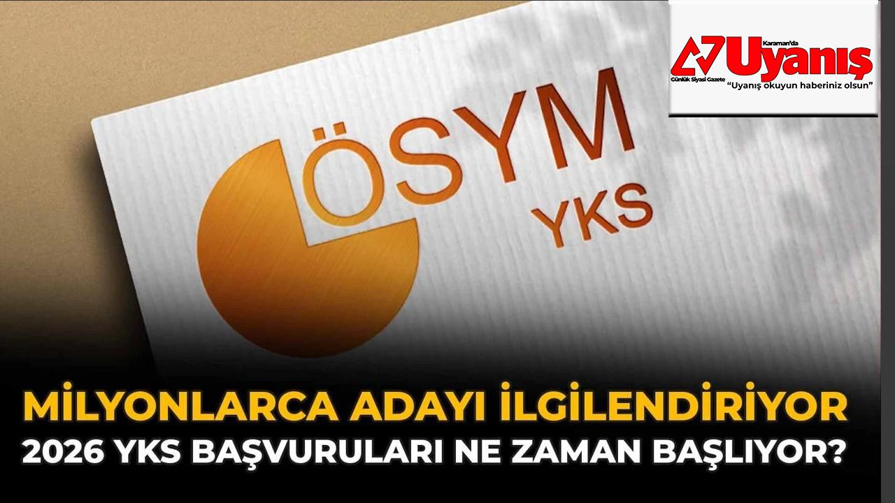 YKS 2026 Sınav Başvuruları Bugün Başladı