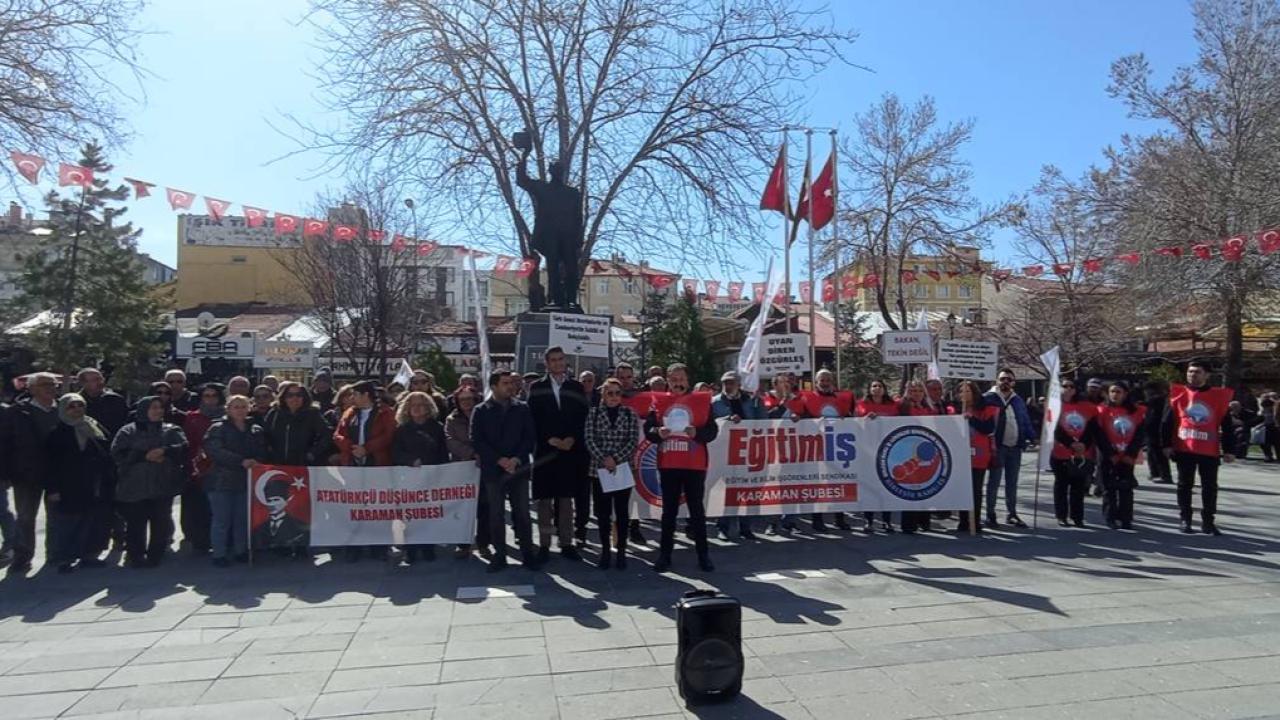 ADD ve Eğitim-İş'ten 3 Mart Vurgusu: "Çare Atatürk Cumhuriyeti’dir"