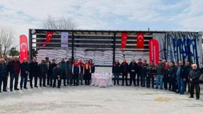 Ayrancı’da 59 Üreticiye Nohut Tohumu Desteği