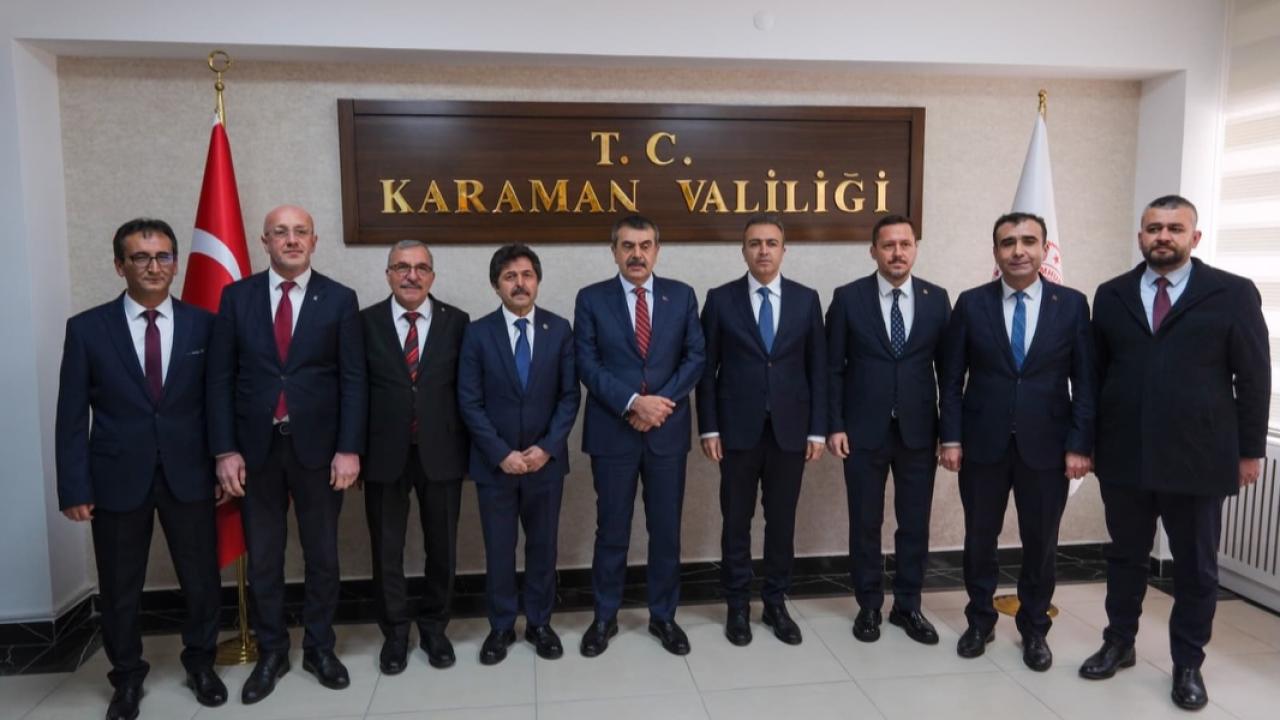 Bakan Tekin Karaman’da Konuştu: "Okullarda Güvenliği Artıracağız"