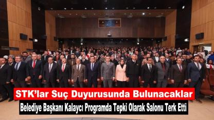 Belediye Başkanı Kalaycı Programda Tepki Olarak Salonu Terk Etti